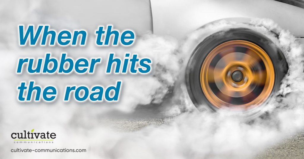 When the rubber hits the road how to create powerful brochures