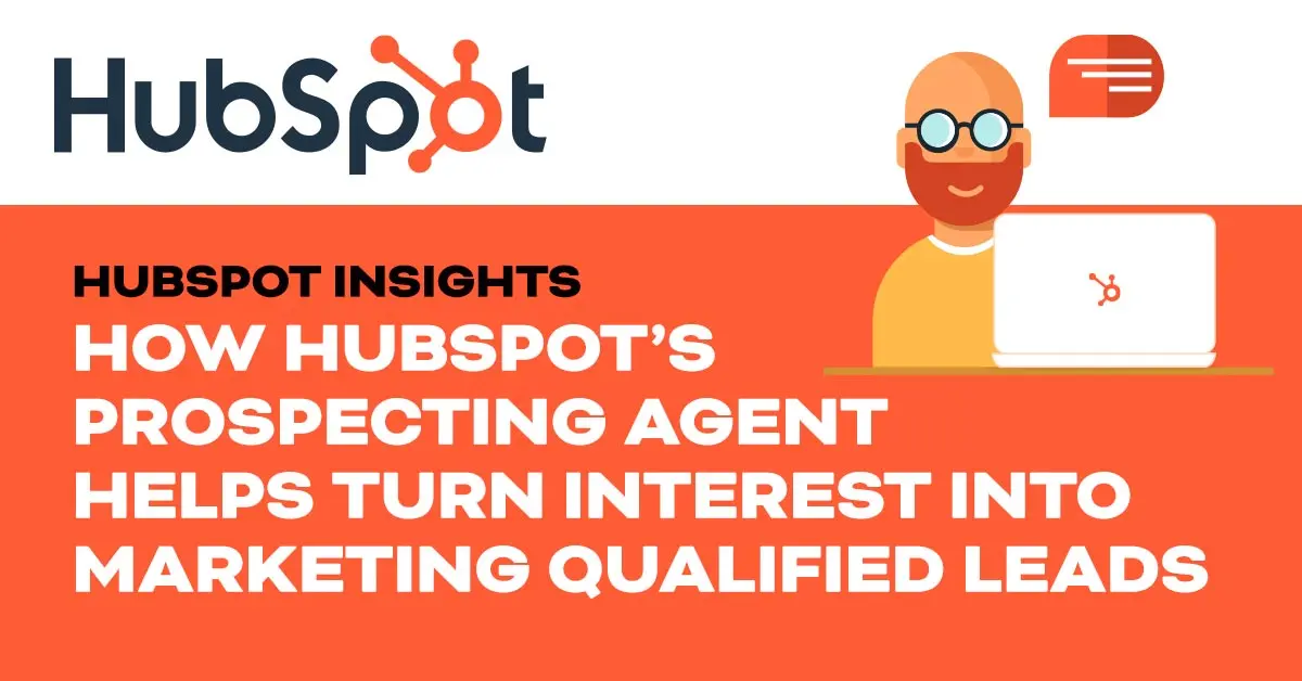 HubSpot Prospecting Agent identifying buying signals and prioritizing sales outreach